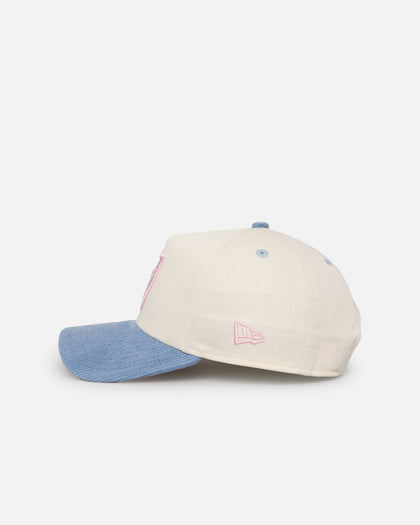 New Era Oakland Raiders 'Easter Corduroy' 9FORTY A-Frame Snapback White/Blue