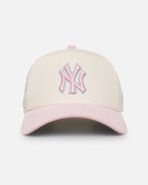 New Era New York Yankees 'Easter Corduroy' 9FORTY A-Frame Snapback White/Pink