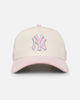 New Era New York Yankees 'Easter Corduroy' 9FORTY A-Frame Snapback White/Pink
