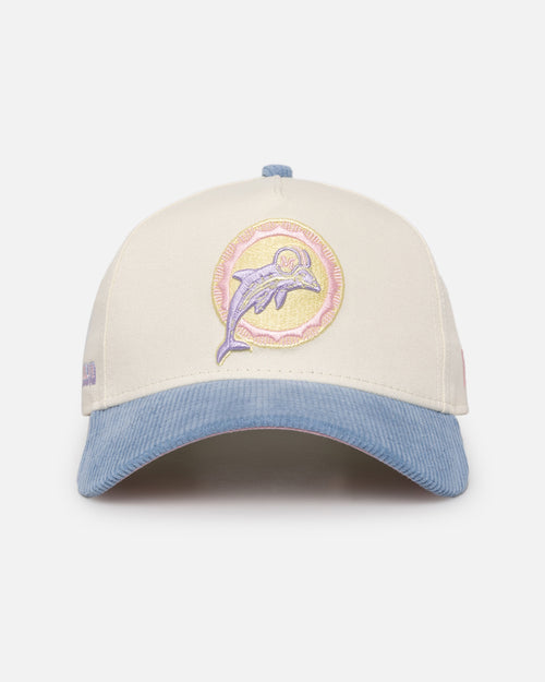 New Era Miami Dolphins 'Easter Corduroy' 9FORTY A-Frame Snapback White/Blue