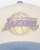 New Era Los Angeles Lakers 'Easter Corduroy' 9FORTY A-Frame Snapback White/Blue