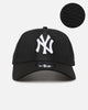 New Era New York Yankees 'Black All Over Mesh' 9FORTY A-Frame Trucker Snapback Black Rigid/Black