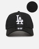 New Era Los Angeles Dodgers 'Black All Over Mesh' 9FORTY A-Frame Trucker Snapback Black Rigid/Black