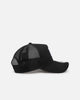 New Era Los Angeles Dodgers 'Black All Over Mesh' 9FORTY A-Frame Trucker Snapback Black Rigid/Black