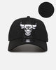 New Era Chicago Bulls 'Black All Over Mesh' 9FORTY A-Frame Trucker Snapback Black Rigid/Black