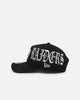 New Era Las Vegas Raiders 'Gothic Script' 9FORTY A-Frame Snapback Black/Grey