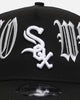 New Era Chicago White Sox 'Gothic Script' 9FORTY A-Frame Snapback Black/Grey