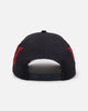 New Era Boston Red Sox 'Gothic Script' 9FORTY A-Frame Snapback Scarlet/Navy