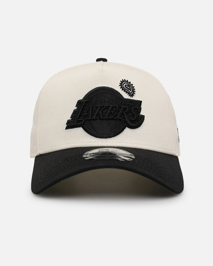 New Era Los Angeles Lakers 'Paisley Hit' 9FORTY A-Frame Snapback Chrome White/Black