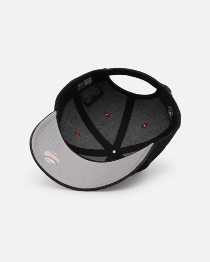 New Era New York Yankees "Black Denim" Classic Casual Strapback Black Denim/Rust Contrast