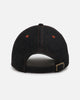 New Era Los Angeles Lakers "Black Denim" Classic Casual Strapback Black Denim/Rust Contrast