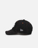 New Era Los Angeles Lakers "Black Denim" Classic Casual Strapback Black Denim/Rust Contrast