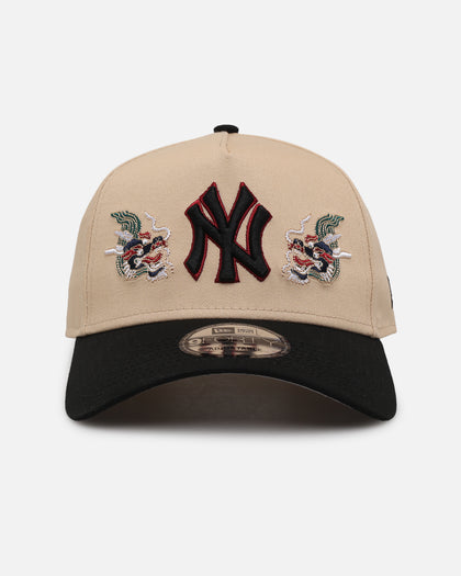 New Era New York Yankees 'Dragon Collection 2.0' 9FORTY A-Frame Snapback Black/Oak
