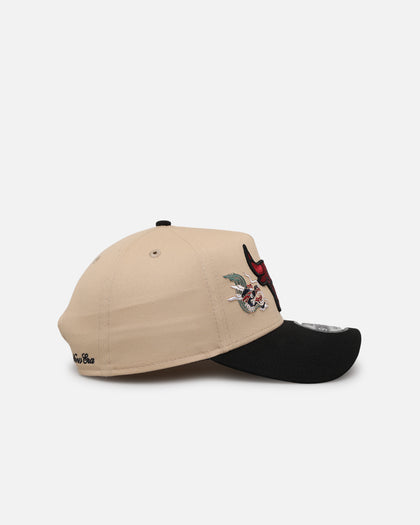New Era Chicago Bulls 'Dragon Collection' 9FORTY A-Frame Snapback Black/Oak