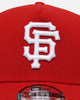 New Era San Francisco Giants "Scarlet White" 39THIRTY A-Frame Stretch Fit Scarlet/White