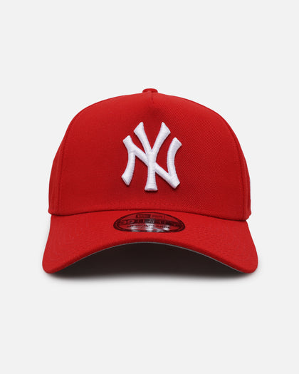 New Era New York Yankees "Scarlet White" 39THIRTY A-Frame Stretch Fit Scarlet/White