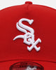 New Era Chicago White Sox "Scarlet White" 39THIRTY A-Frame Stretch Fit Scarlet/White