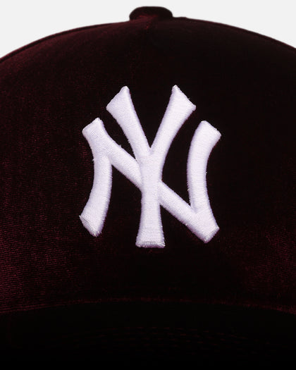 New Era New York Yankees 'Velvet Dreams' 9FORTY A-Frame Snapback Maroon/Grey
