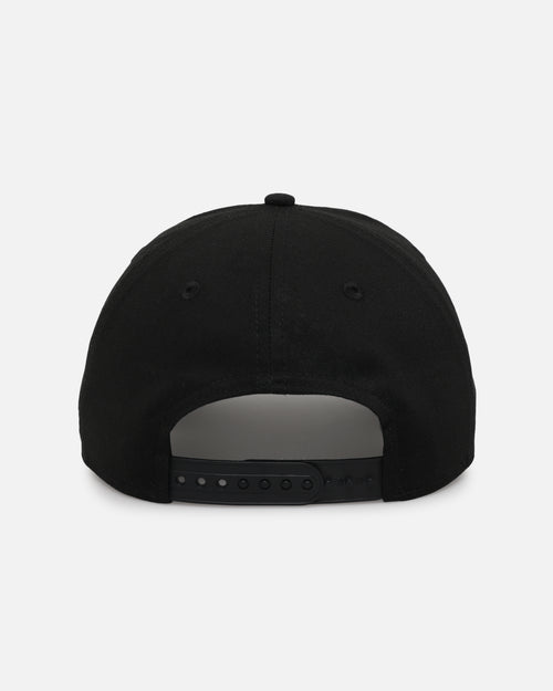 New Era Wests Tigers 'Black On Black' 9FORTY A-Frame Snapback Black