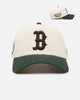 New Era Boston Red Sox 'Chrome White Green' Corduroy Visor 9FORTY A-Frame Snapback Chrome