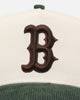 New Era Boston Red Sox 'Chrome White Green' Corduroy Visor 9FORTY A-Frame Snapback Chrome