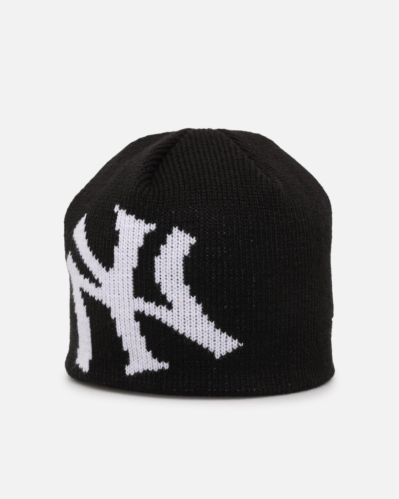 New Era Beanie Invernale Nero Con Logo Metallico New York Yankees - Unisex