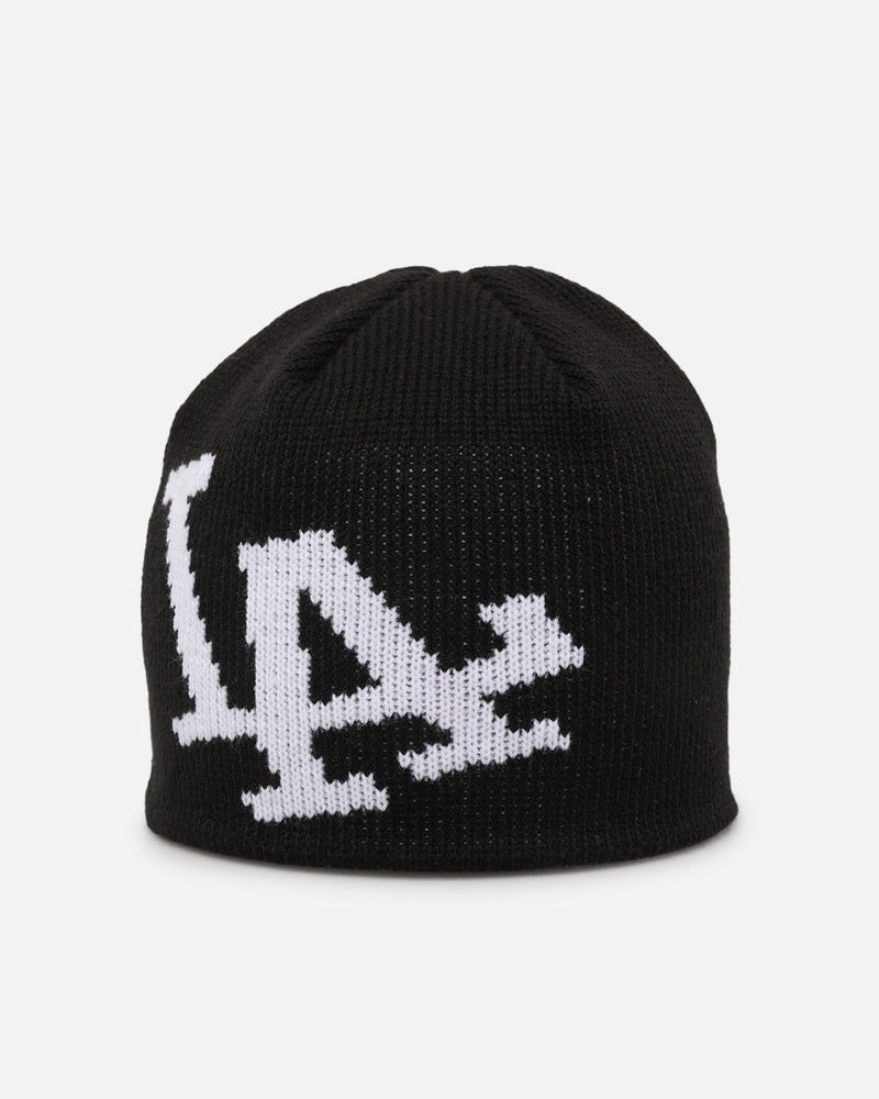 New Era Los Angeles Dodgers Knitted Skully Beanie Black