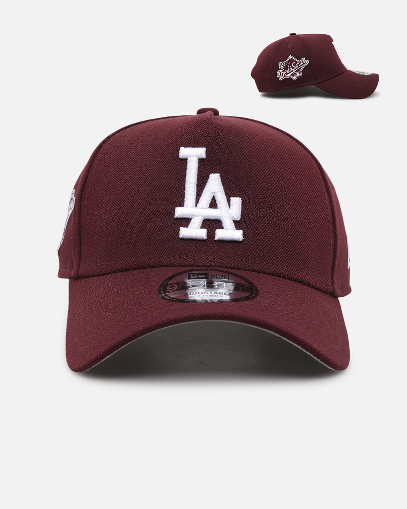 Casquette Snapback New Era Los Angeles Dodgers 9 Forty A Frame Avec Patch Latéral 1980 - Neuve Avec étiquettes