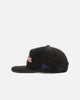 New Era Sydney Roosters 'NRL Golfer Washed Black' Pre-Curved Corduroy Golfer Snapback Washed Black