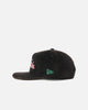 New Era South Sydney Rabbitohs 'NRL Golfer Washed Black' Pre-Curved Corduroy Golfer Snapback Washed Black