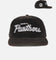 New Era Penrith Panthers 'NRL Golfer Washed Black' Pre-Curved Corduroy Golfer Snapback Washed Black