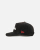 New Era Dolphins 'NRL Golfer Washed Black' Pre-Curved Corduroy Golfer Snapback Washed Black