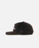 New Era Manly Warringah Sea Eagles 'NRL Golfer Washed Black' Pre-Curved Corduroy Golfer Snapback Washed Black