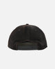 New Era Brisbane Broncos 'NRL Golfer Washed Black' Pre-Curved Corduroy Golfer Snapback Washed Black