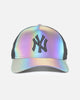 New Era New York Yankees 'Iridescent' 9FORTY A-Frame Trucker Snapback Iridescent