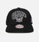 Mitchell & Ness Las Vegas Raiders Flames Pro Crown Snapback Black