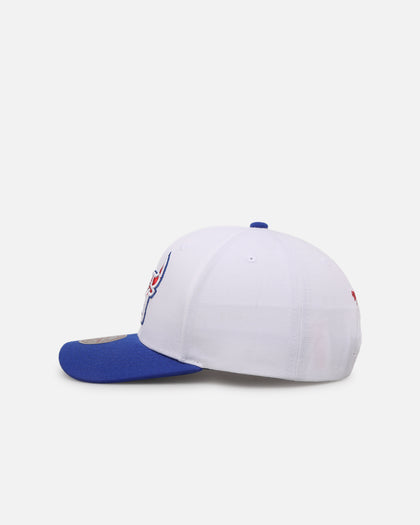 Mitchell & Ness Chicago Bulls 'Puerto Rico Flag' Pro Crown Snapback White/Blue