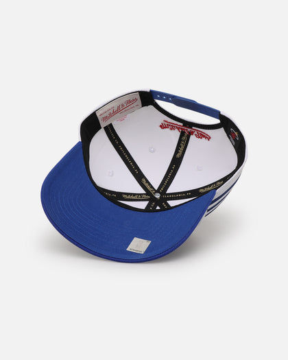 Mitchell & Ness Miami Heat 'Cuba Flag' Pro Crown Snapback White/Blue