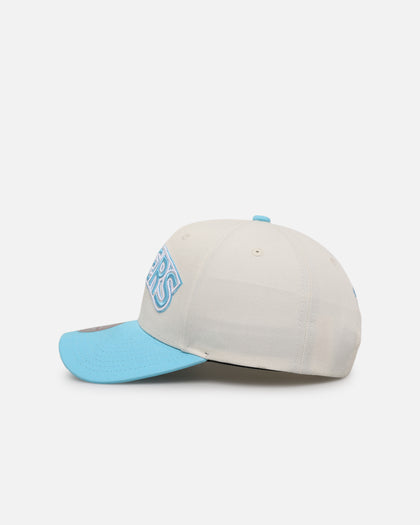 Mitchell & Ness Philadelphia 76ers 'Sky Blue' Pro Crown Snapback White Cream/Blue