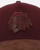 47 Brand Chicago Blackhawks 'Cherry Pie' Offside DT Snapback Dark Maroon