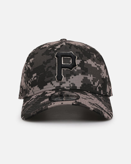 New Era Pittsburgh Pirates 'Black Digi Camo' 9FORTY A-Frame Snapback Black/Grey