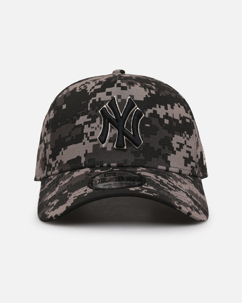 New Era New York Yankees 'Black Digi Camo' 9FORTY A-Frame Snapback Black/Grey