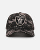 New Era Las Vegas Raiders 'Black Digi Camo' 9FORTY A-Frame Snapback Black/Grey