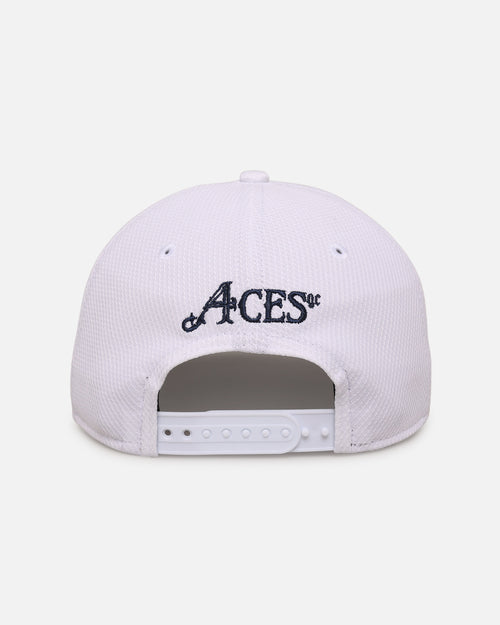 New Era 4Aces Golf Club 'Liv Golf' 9FIFTY Low Profile Stretch Snapback White
