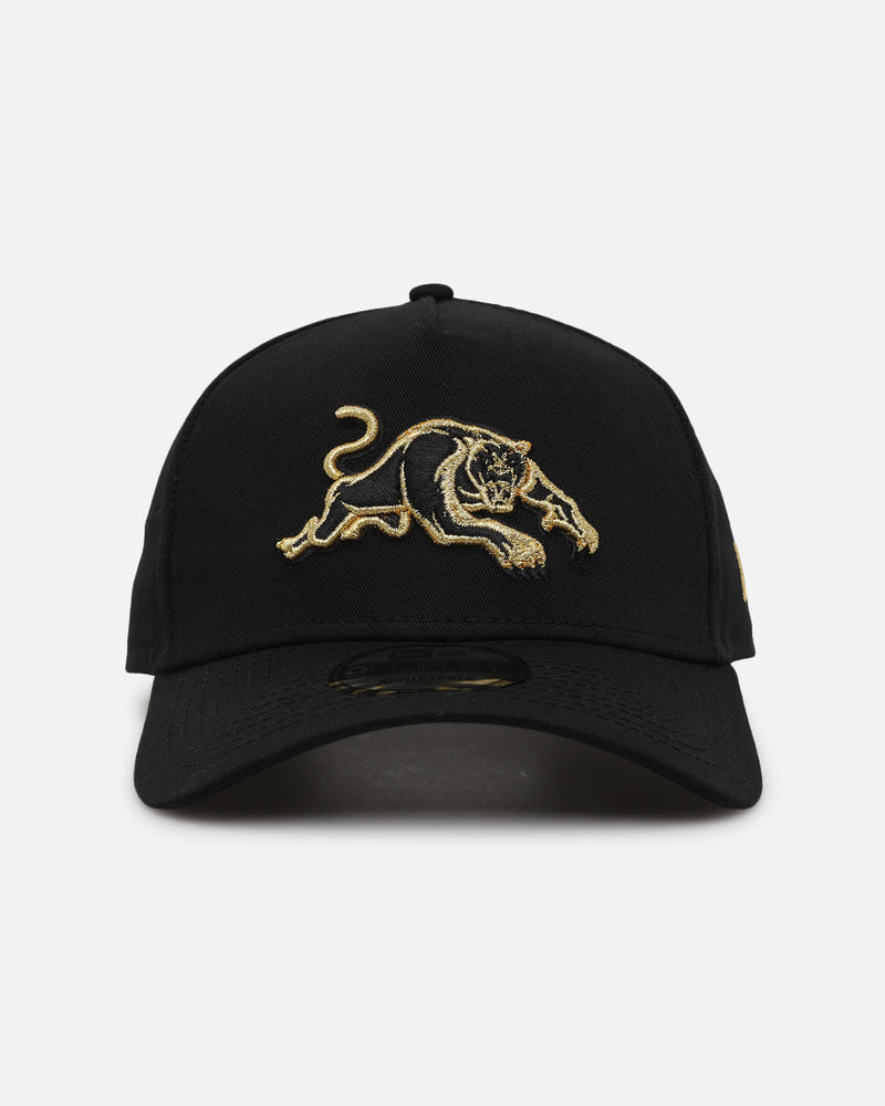 New Era Penrith Panthers 9FORTY A-Frame Snapback Black/Gold