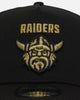 New Era Canberra Raiders 9FORTY A-Frame Snapback Black/Gold
