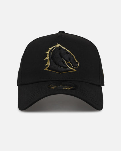 New Era Brisbane Broncos 9FORTY A-Frame Snapback Black/Gold