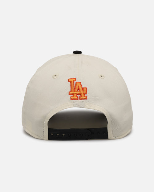 New Era Los Angeles Dodgers 'Flame' 9FORTY A-Frame Snapback Chrome White/Black