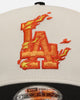 New Era Los Angeles Dodgers 'Flame' 9FORTY A-Frame Snapback Chrome White/Black