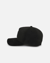 New Era Los Angeles Dodgers 'Premium Luxe' 39THIRTY A-Frame Stretch Fit Black